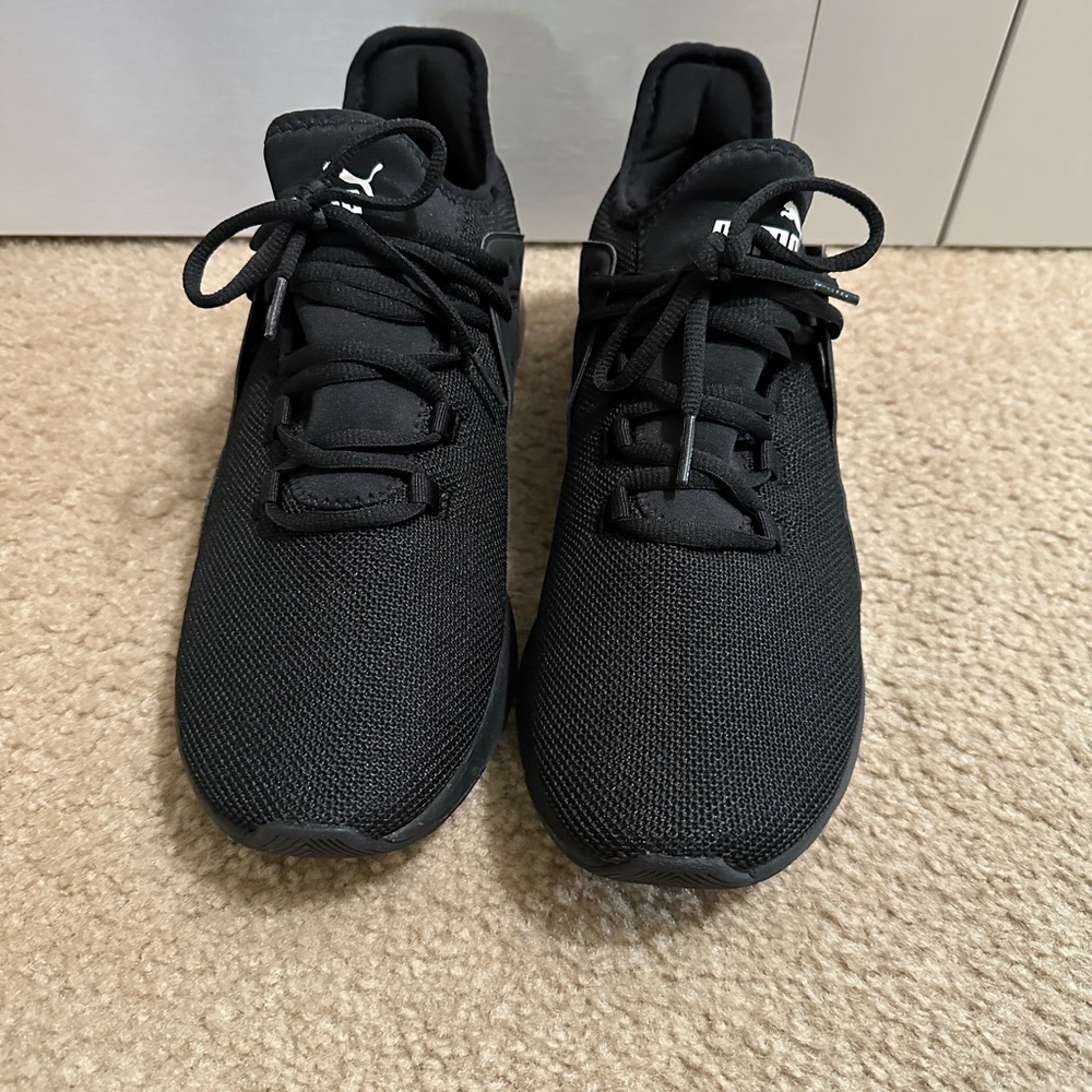 Puma Black Athletic Sneakers